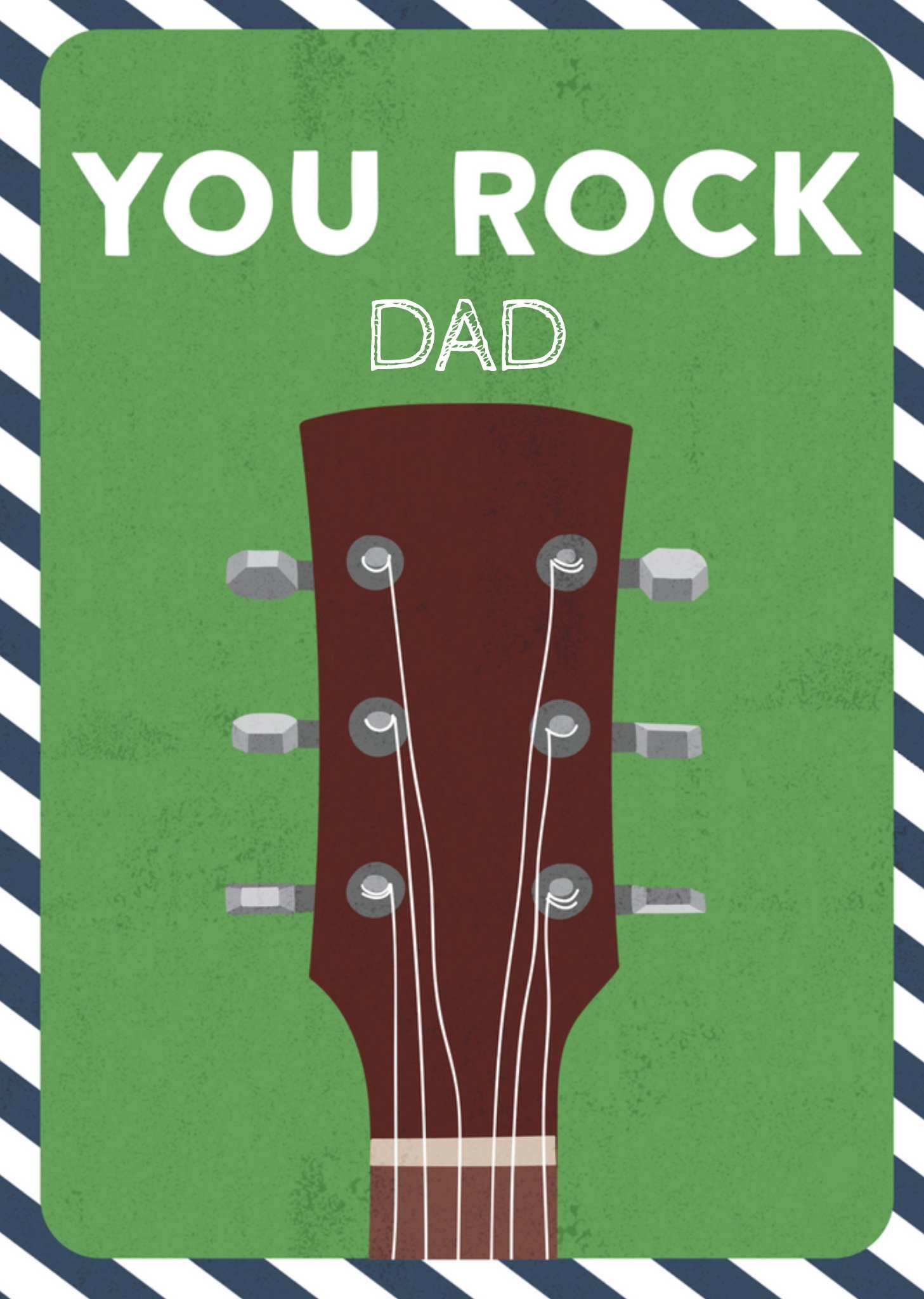 Verjaardagskaart - You rock dad