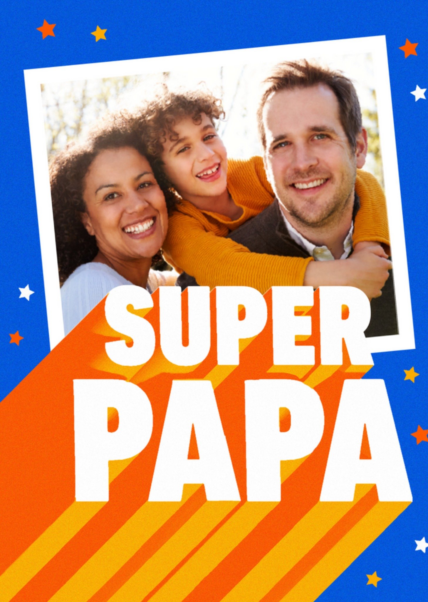 Vaderdagkaart - fotokaart - super papa