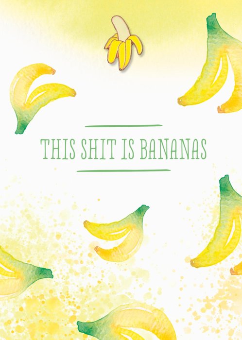 TMS | Geslaagd kaart | banaan