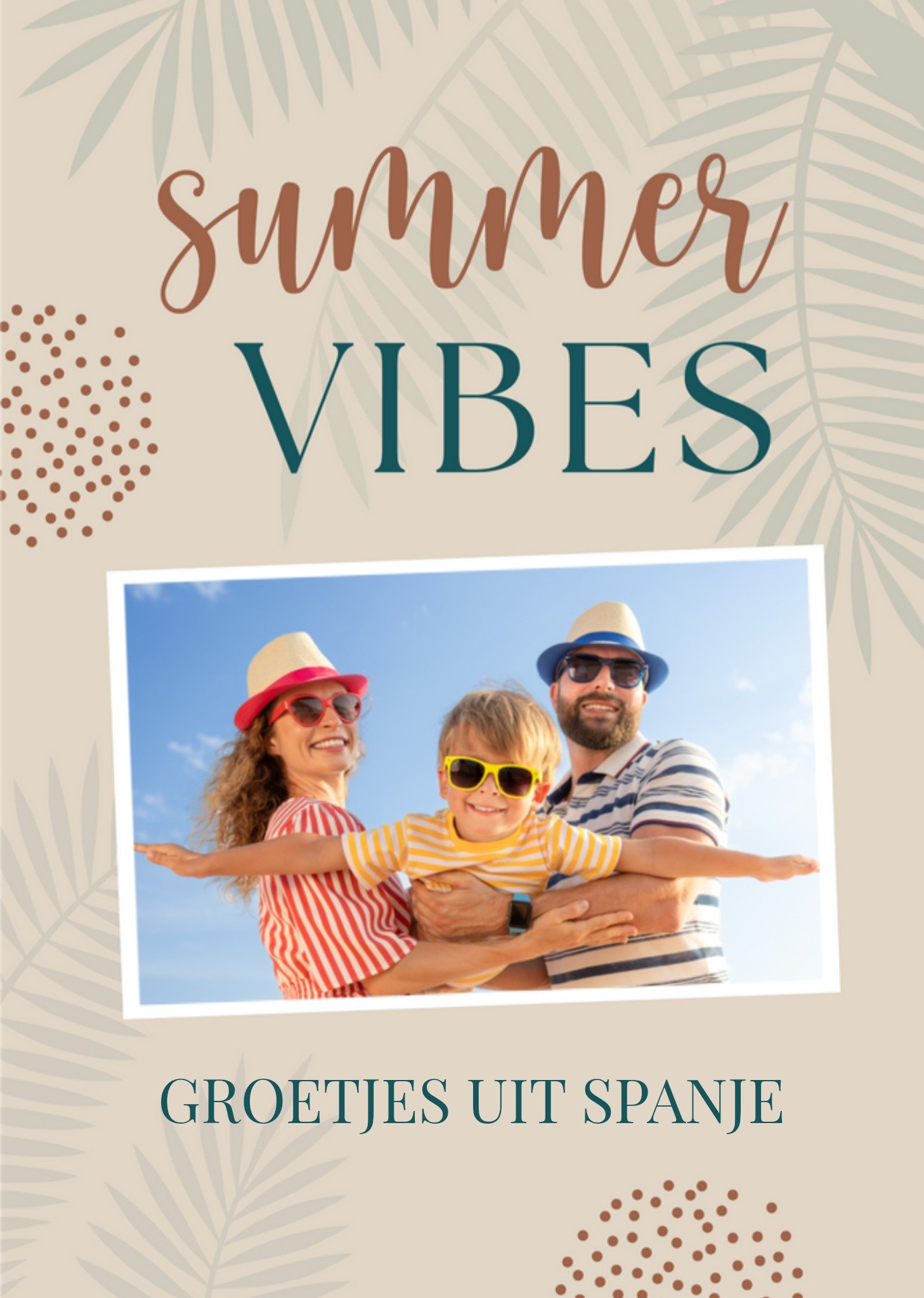Papercute - Vakantie kaart - Summer Vibes