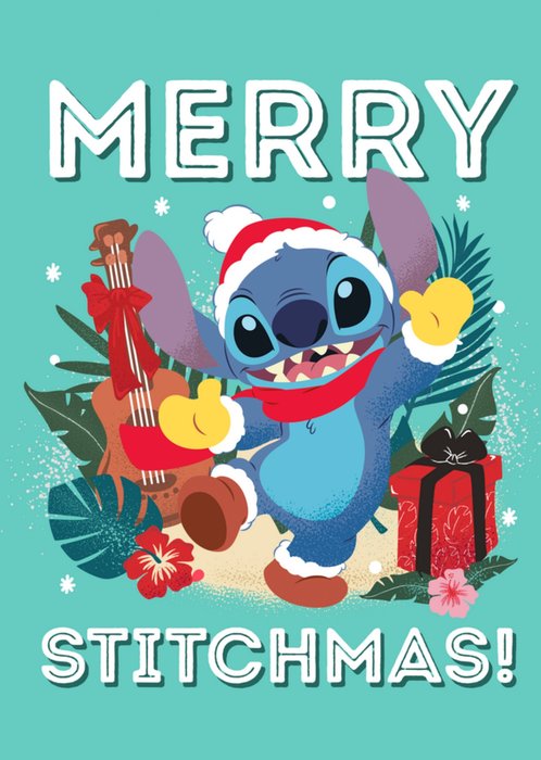 Disney | Kerstkaart | Lilo & Stitch | Merry Stitchmas