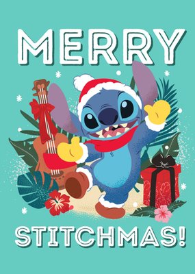 Disney | Kerstkaart | Lilo & Stitch | Merry Stitchmas