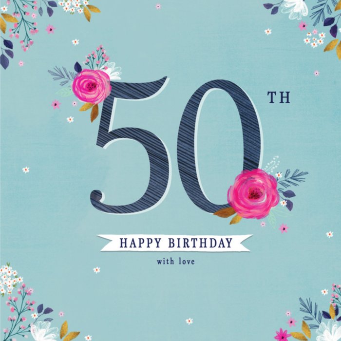 Greetz | Verjaardagskaart | 50 jaar
