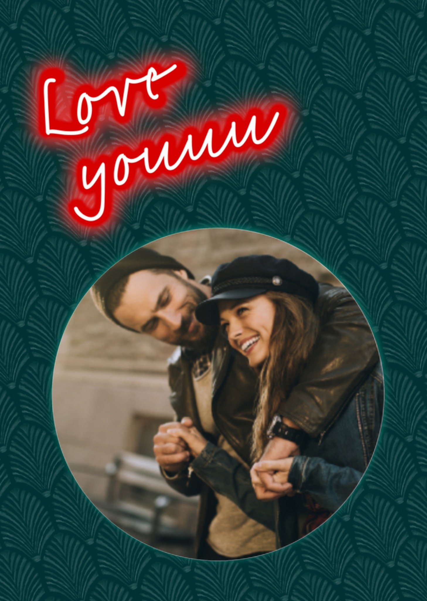 Valentijnskaart - Fotokaart love you