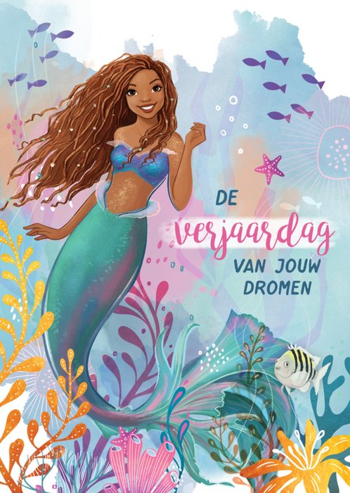 The Little Mermaid | Verjaardagskaart | Zeemeermin | Dromen