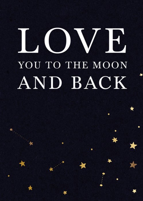 Greetz | Valentijnskaart | To the moon and back