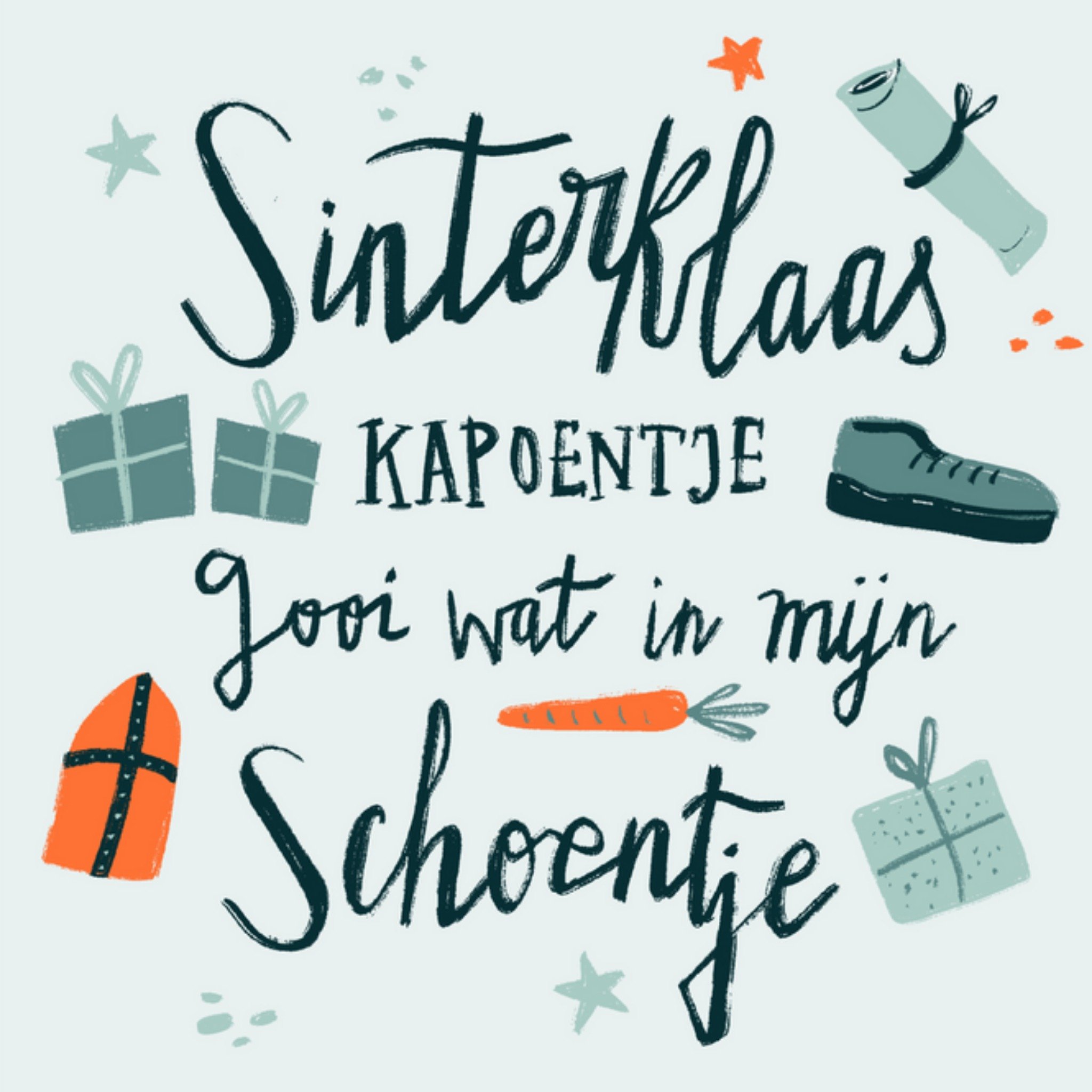 Greetz - Sinterklaaskaart - Sinterklaas kapoentje