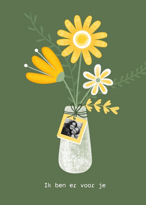 Marieke Witke | Beterschapskaart | bloemen