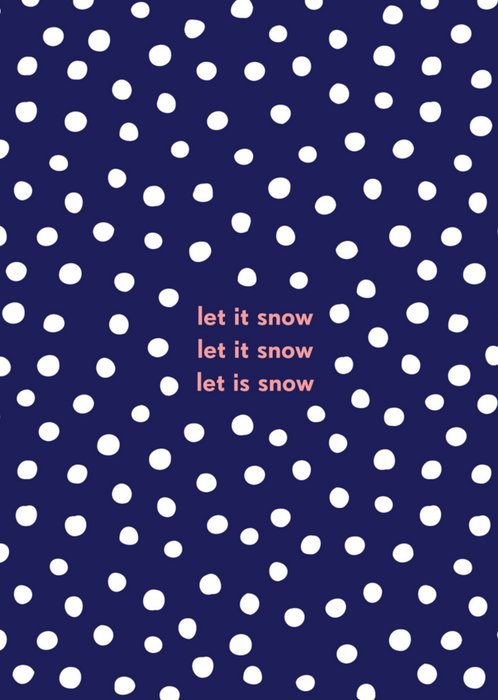 Greetz | Kerstkaart | let it snow