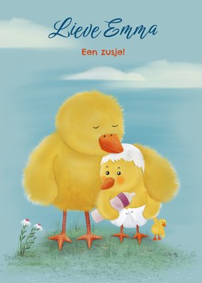 Patricia Hooning | Geboortekaart | Een zusje