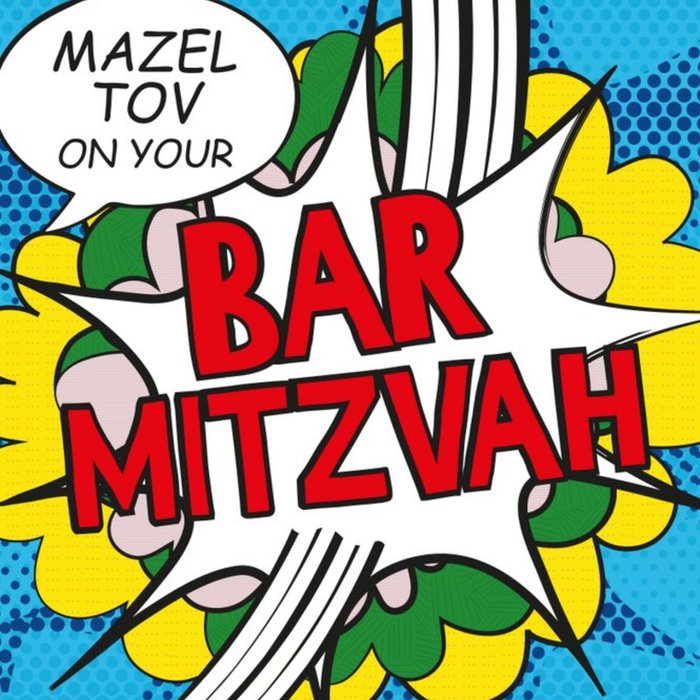 Davora | Bar Mitzvah kaart | Comic