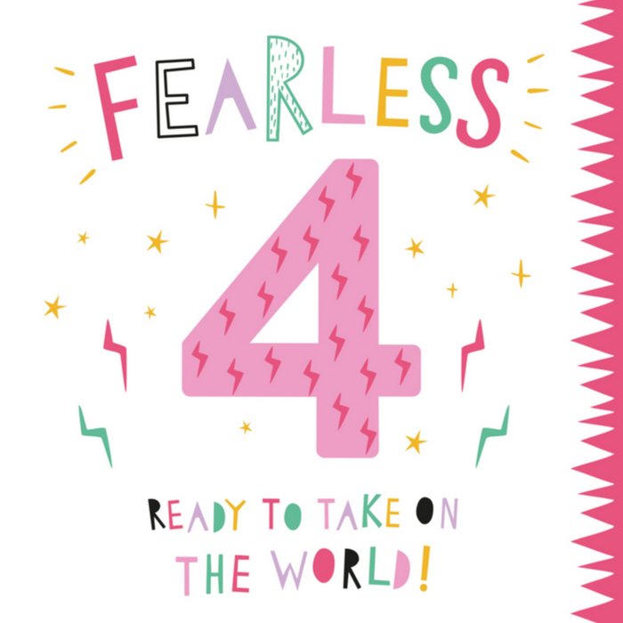 Dotty Black | Verjaardagskaart | fearless 4