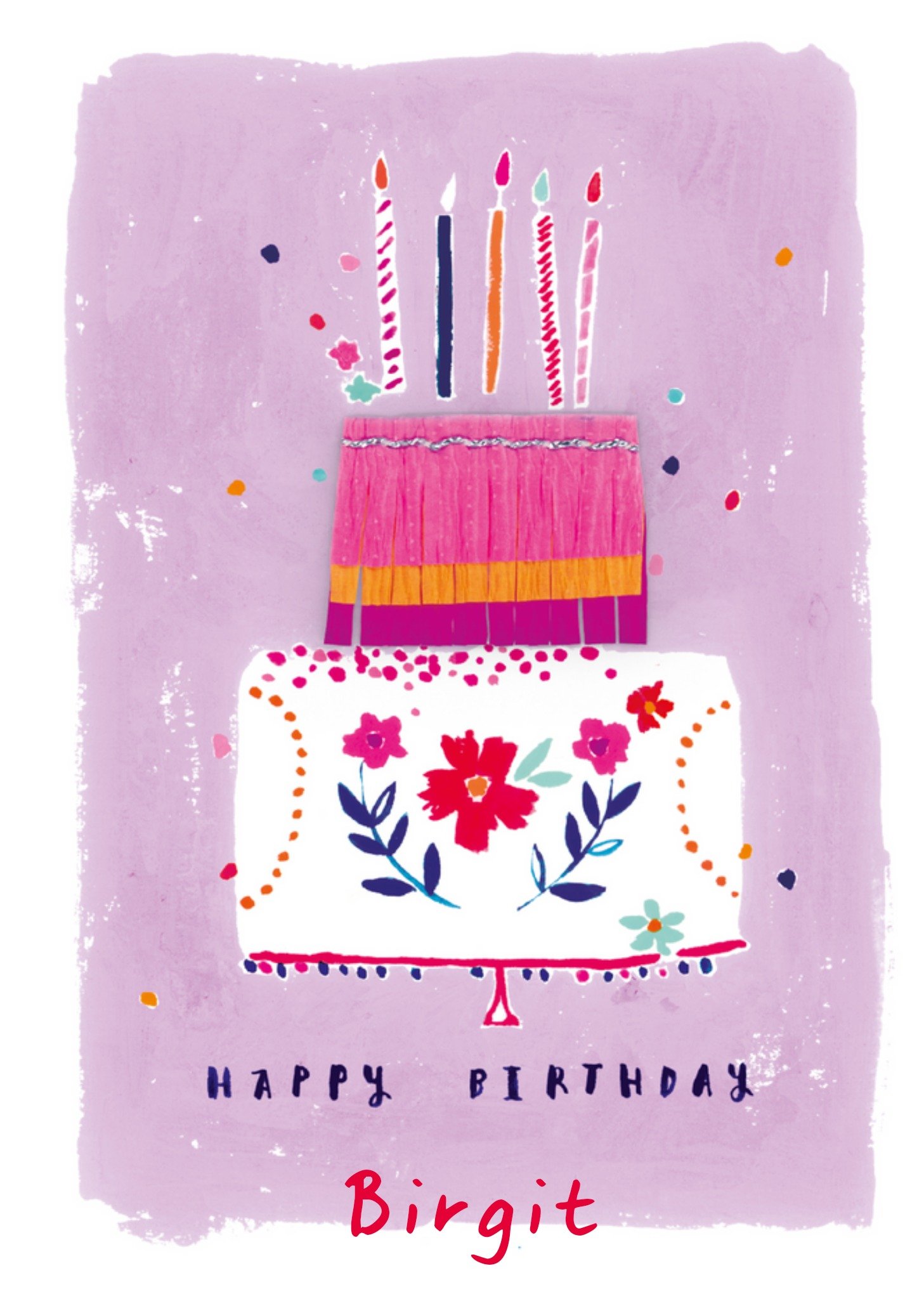 Verjaardagskaart - Hotch Potch - Vrolijk