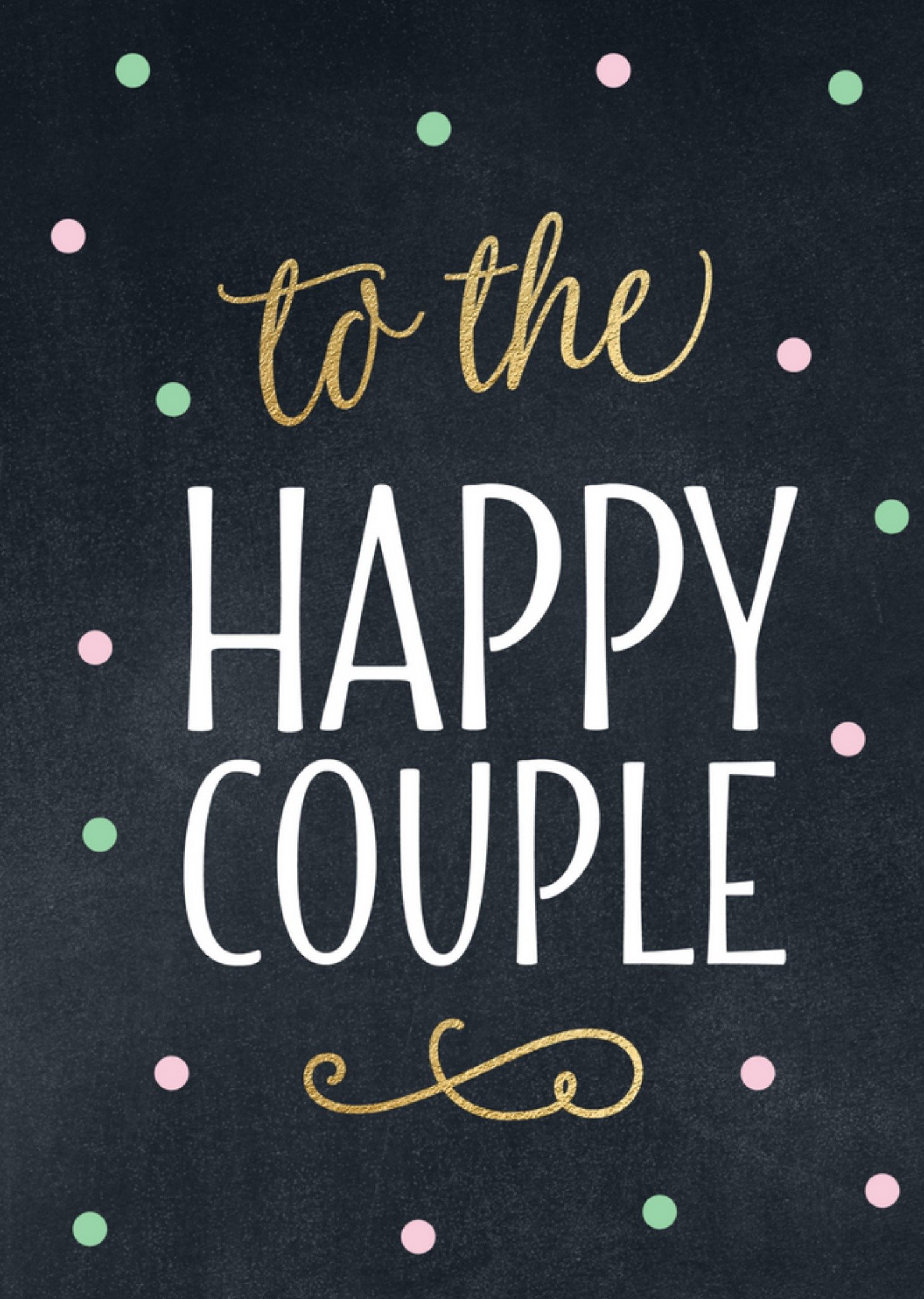 Luckz - Huwelijksfelicitatiekaart - Happy couple