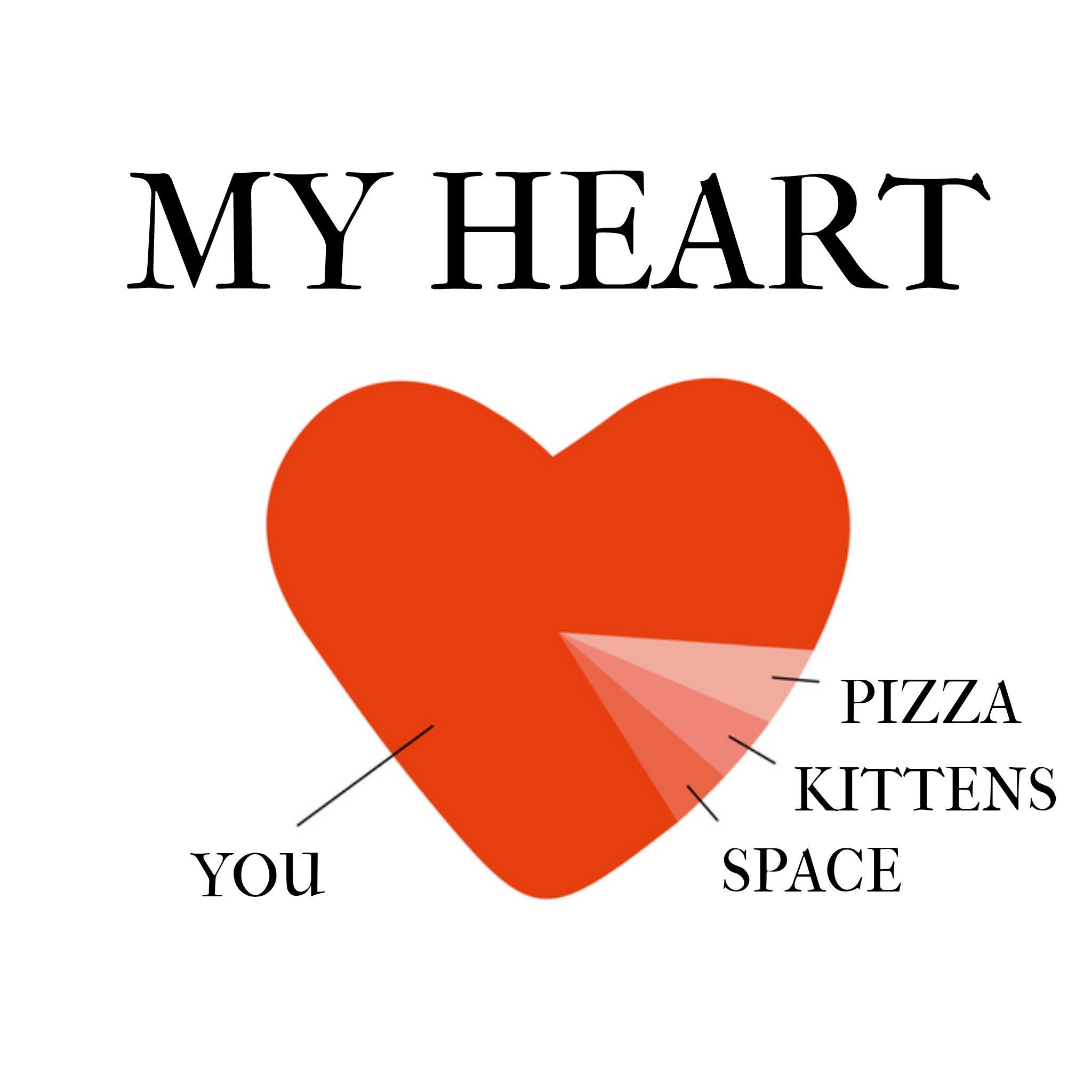 Valentijnskaart - My heart