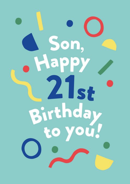Greetz | Verjaardagskaart | Happy 21st birthday
