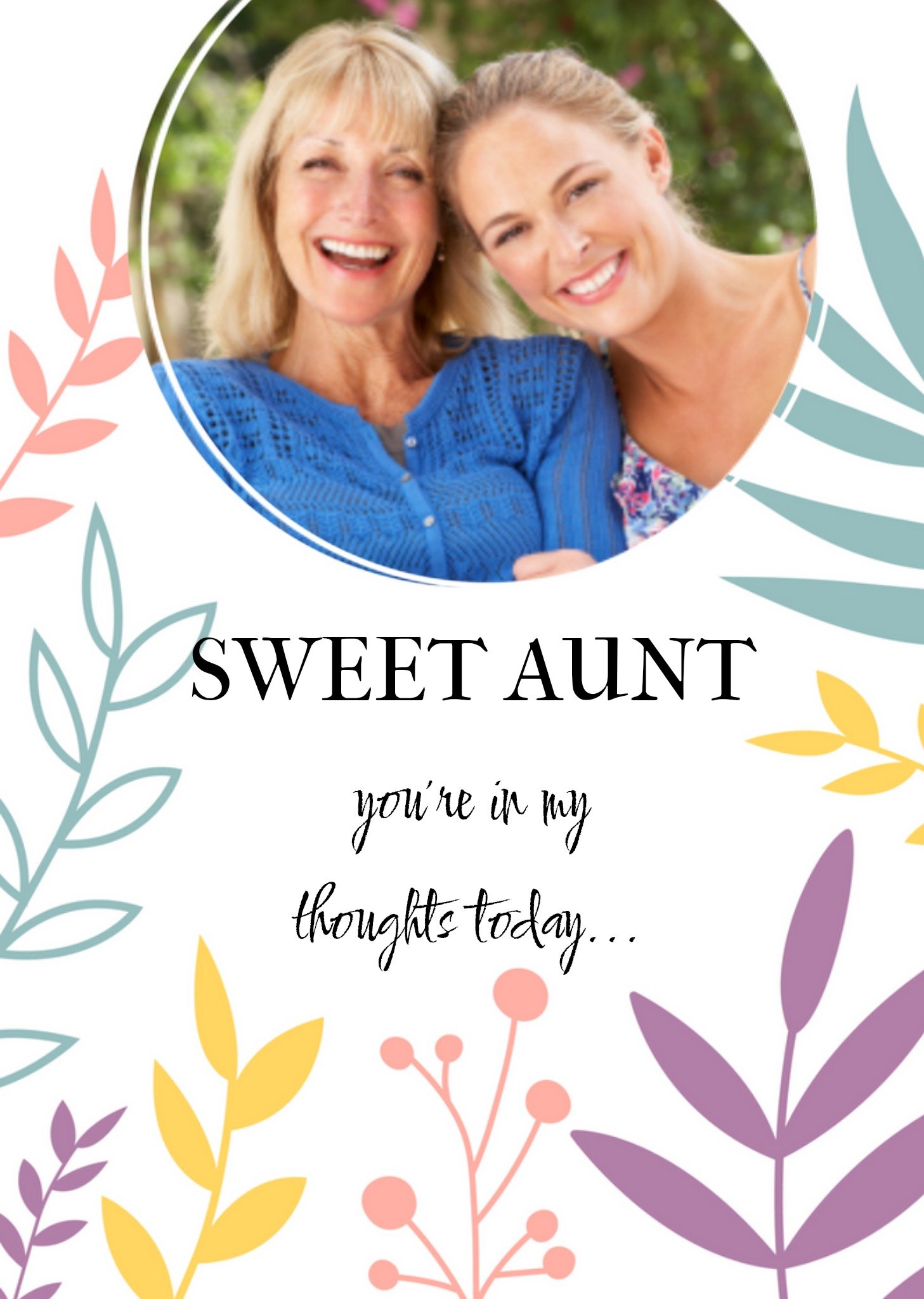 Denken aan - Sweet aunt
