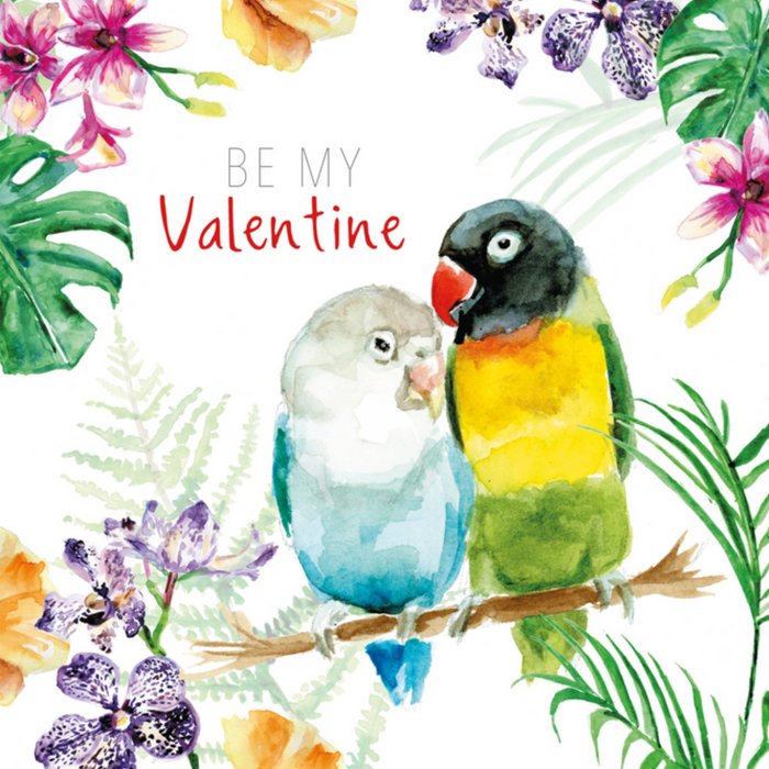 Michelle Dujardin | Valentijnskaart | vogels