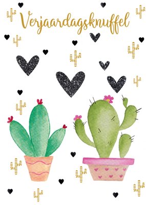 Paperclip | Verjaardagskaart | Cactus