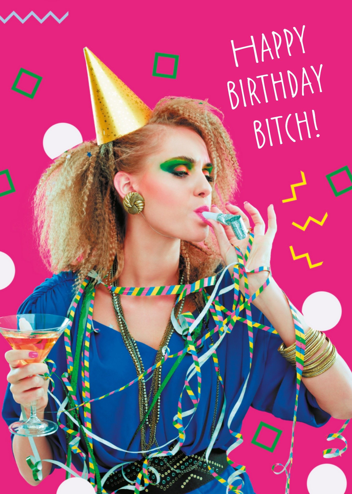 TMS - Verjaardagskaart - birthday bitch