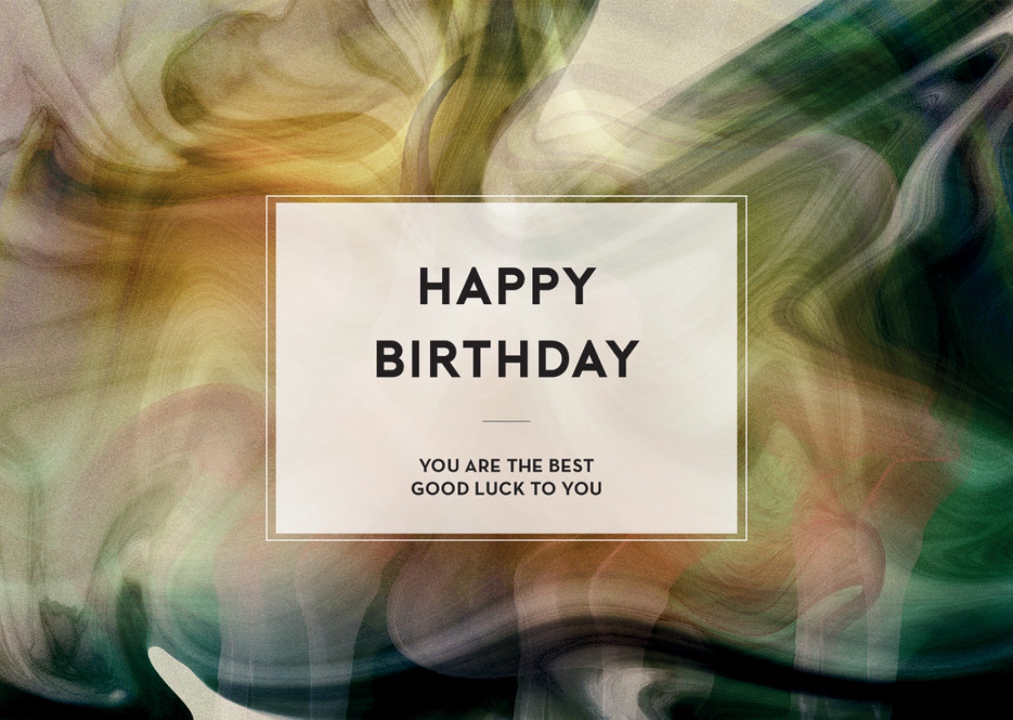 The Gift Label - Verjaardagskaart - You are the best