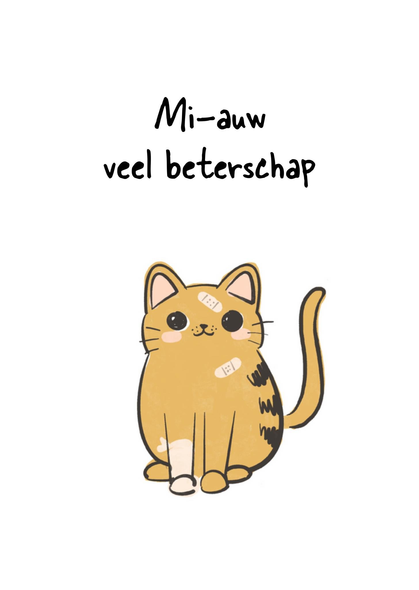Beterschapkaart - Greetz - Iets gebroken