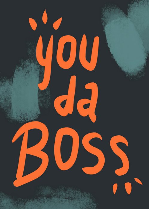 Greetz | Dag van de baas kaart | Da Boss