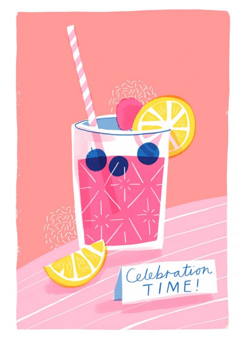 Jess Rose | Verjaardagskaart | cocktail