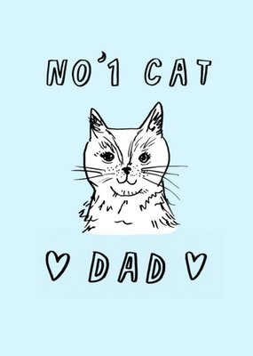 Jolly Awesome | Vaderdagkaart | cat dad