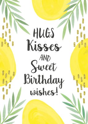 Verjaardagskaart | Tsjip | Hip | Hugs & Kisses
