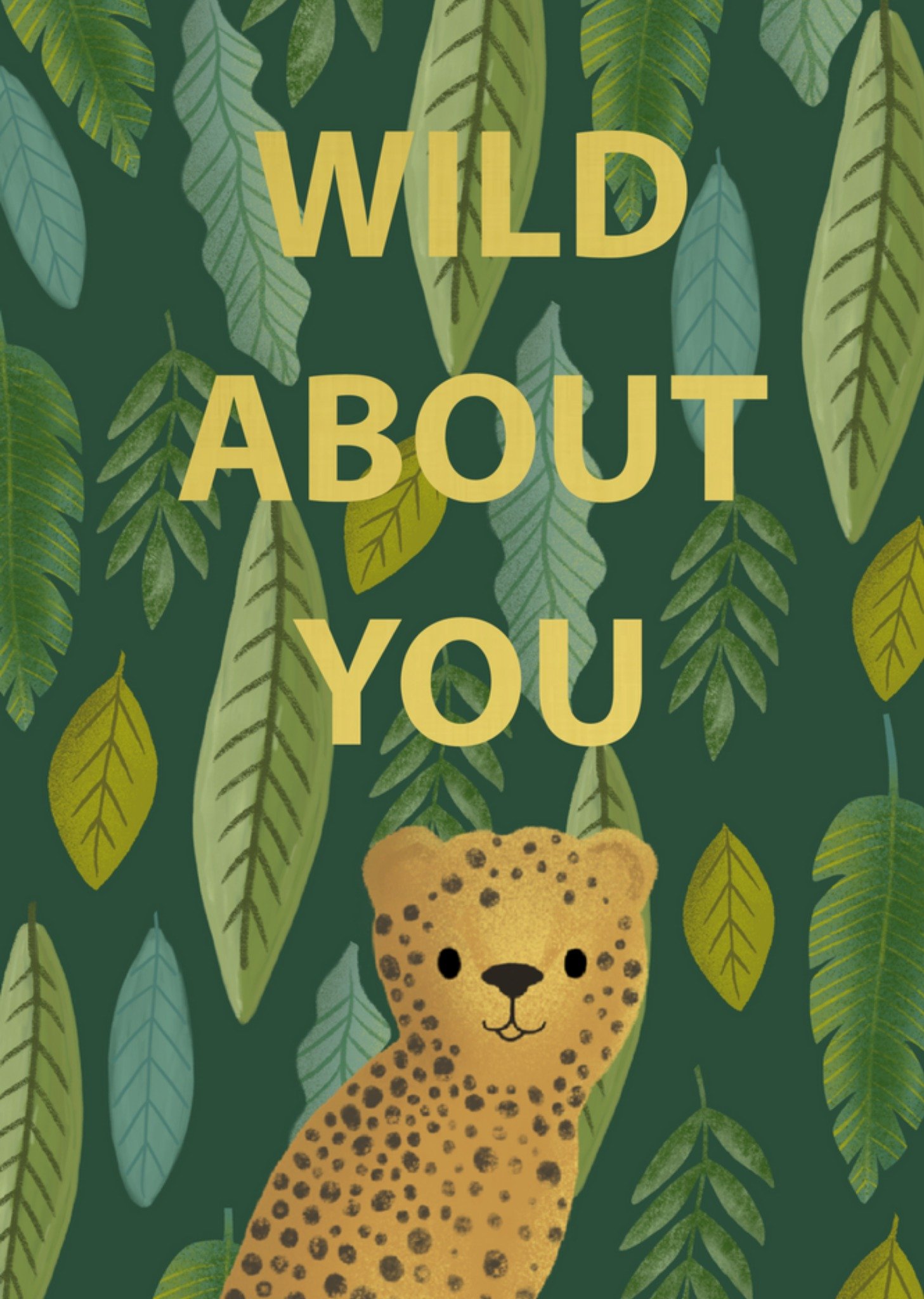 Tsjip - Valentijnskaart - Wild about you