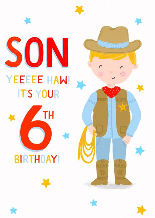 Greetz | Verjaardagskaart | Cowboy met leeftijd