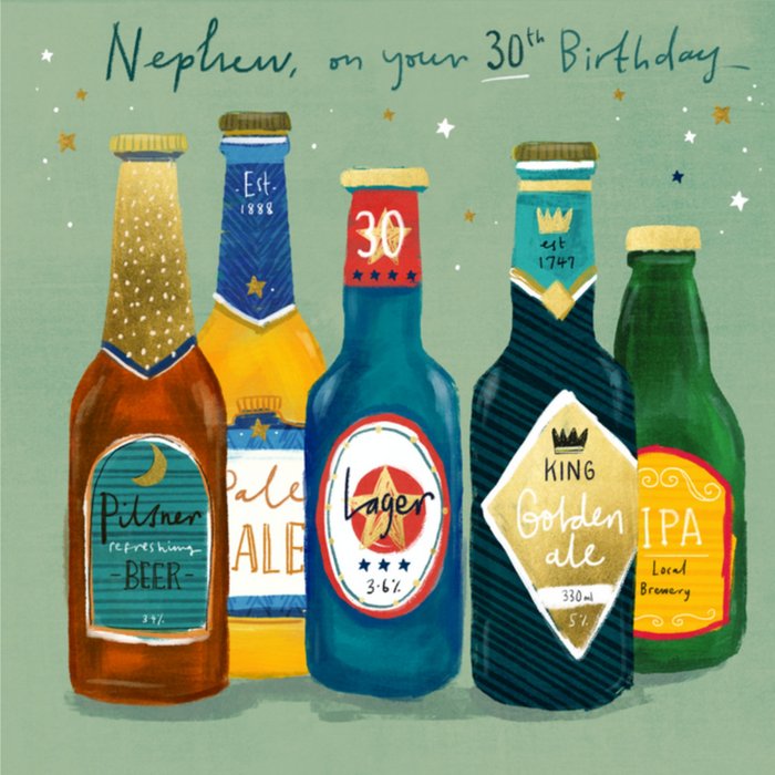 Greetz | Verjaardagskaart | biertjes 30 jaar