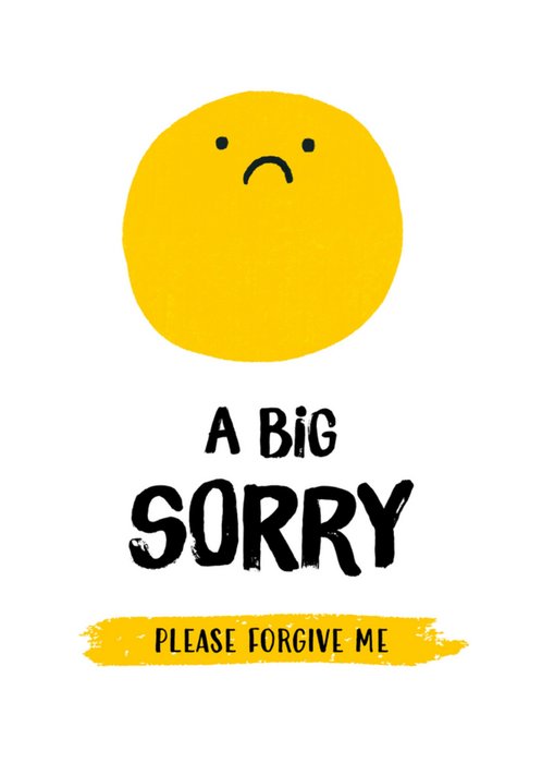 Greetz | Sorry kaart | smiley | forgive me