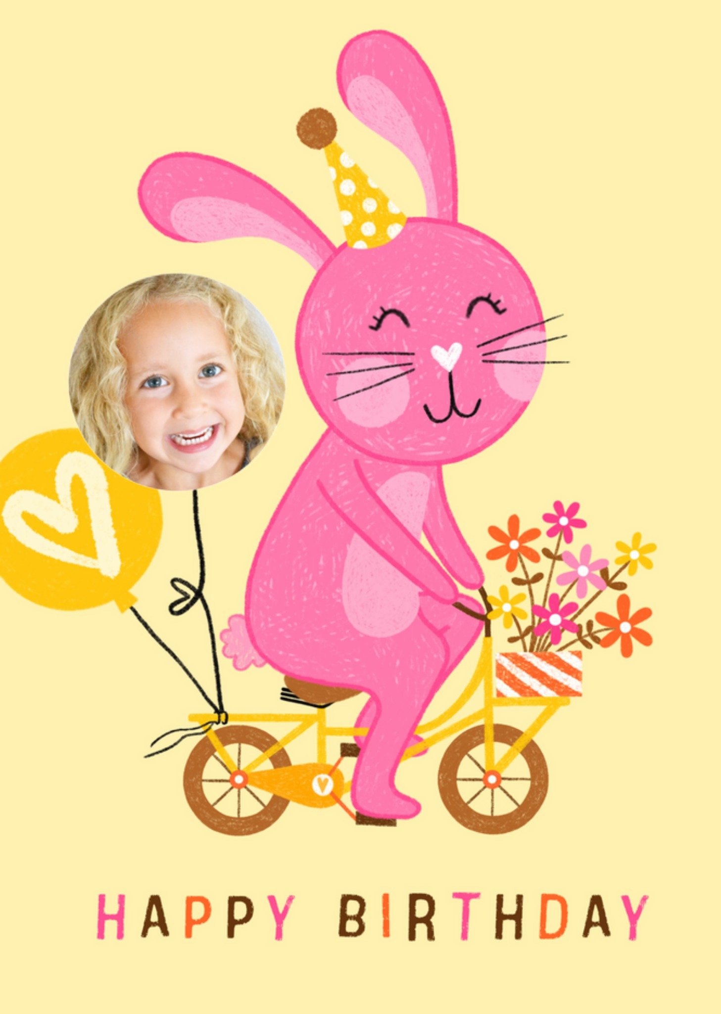 Marieke Witke - Verjaardagskaart - konijn - foto