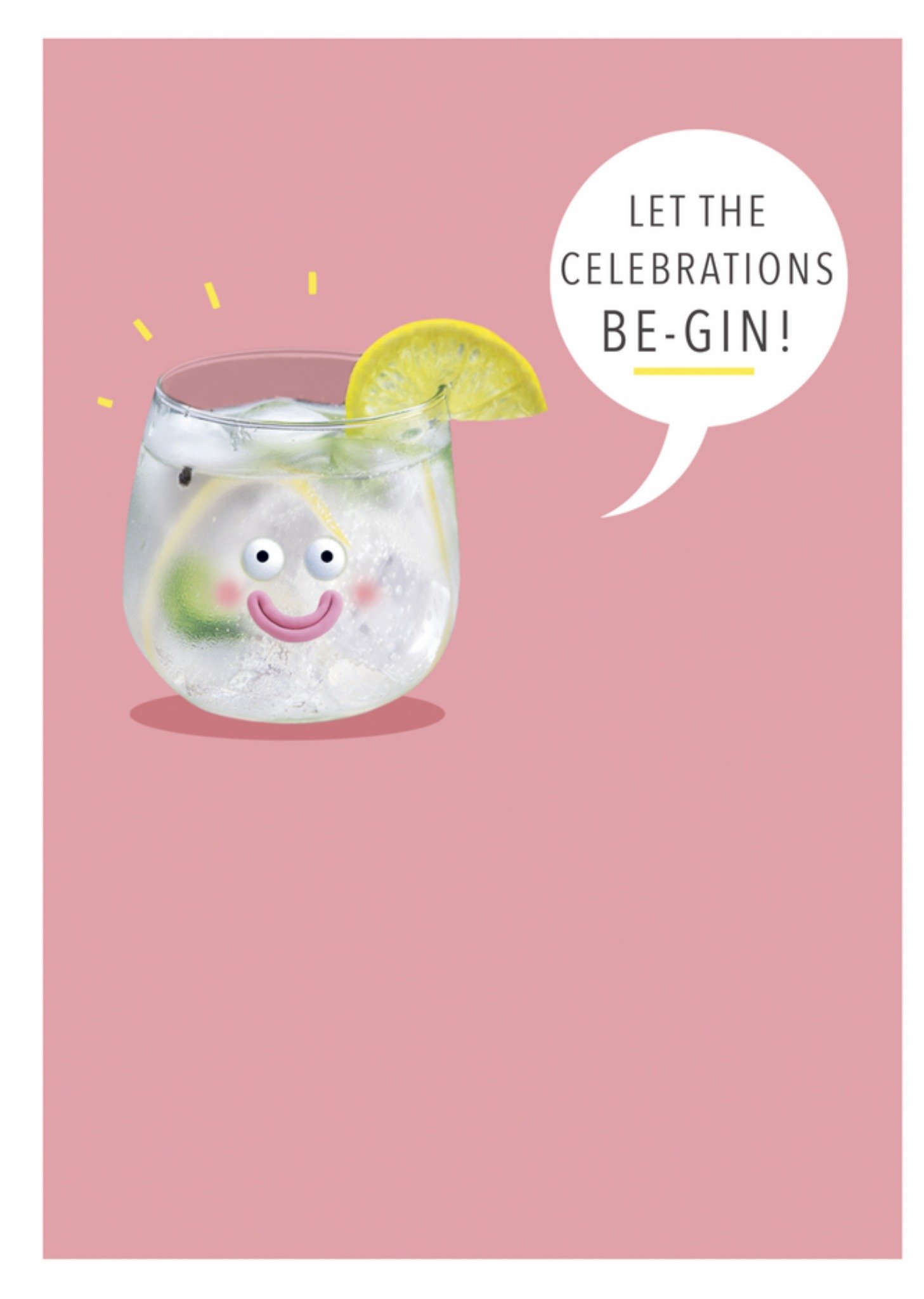 Verjaardagskaart - UK Greetings - Gin