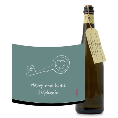 Prosecco Toso | Happy new home met eigen naam | 750 ml