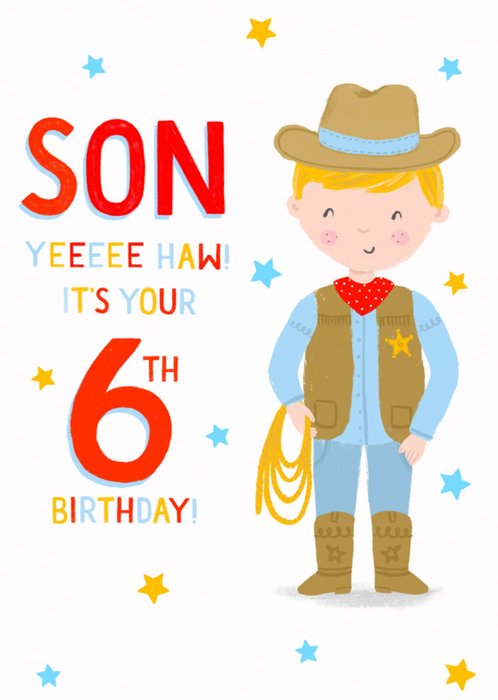 Greetz | Verjaardagskaart | Cowboy met leeftijd