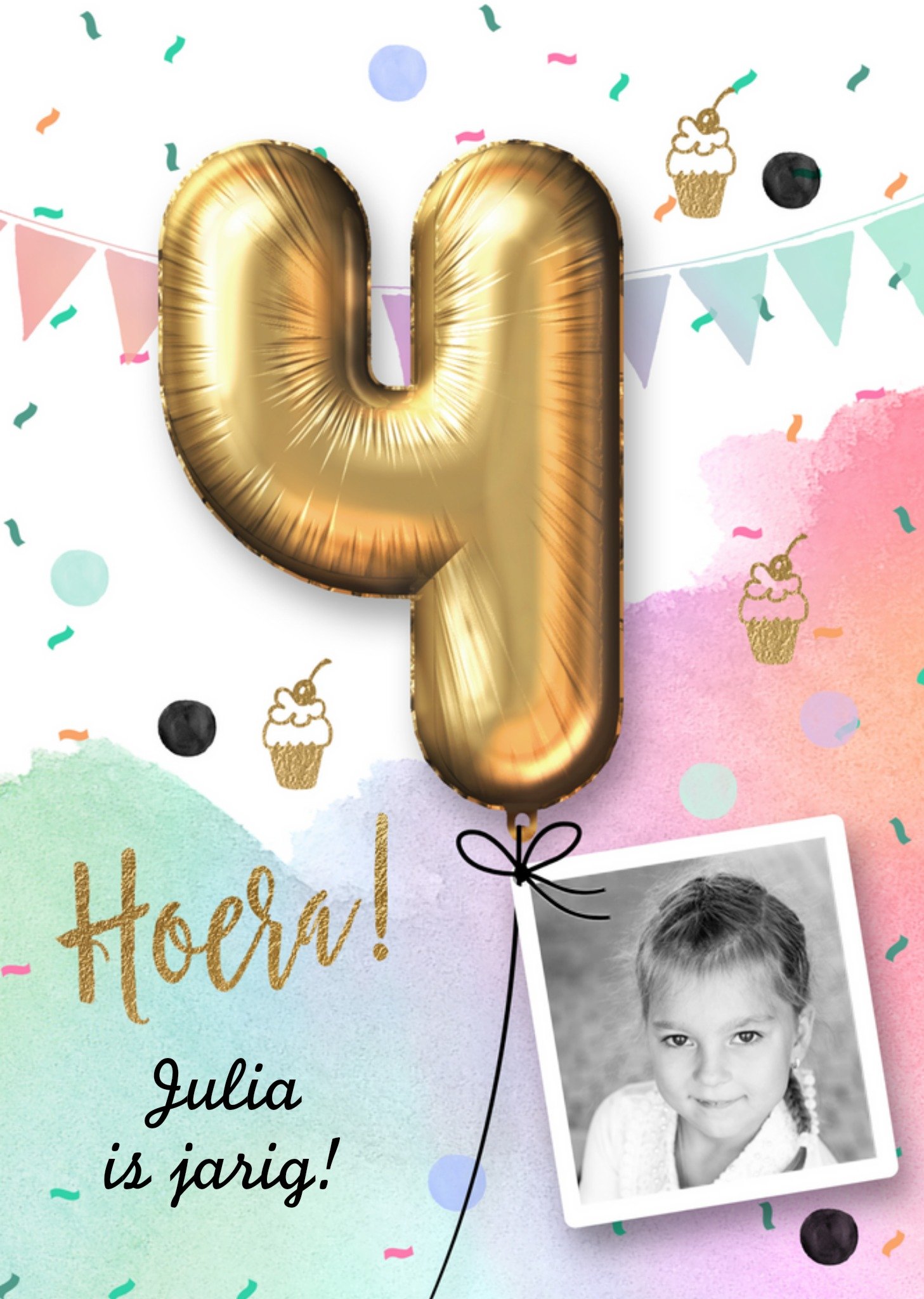 Luckz - Verjaardag - 4 jaar - Meisje