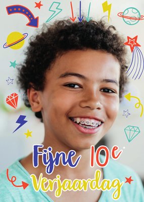 DazzJoy pixel licht 10. jongen decoratie, cijfers 10, cartoon spel thema licht 10 jaar jongen, groen