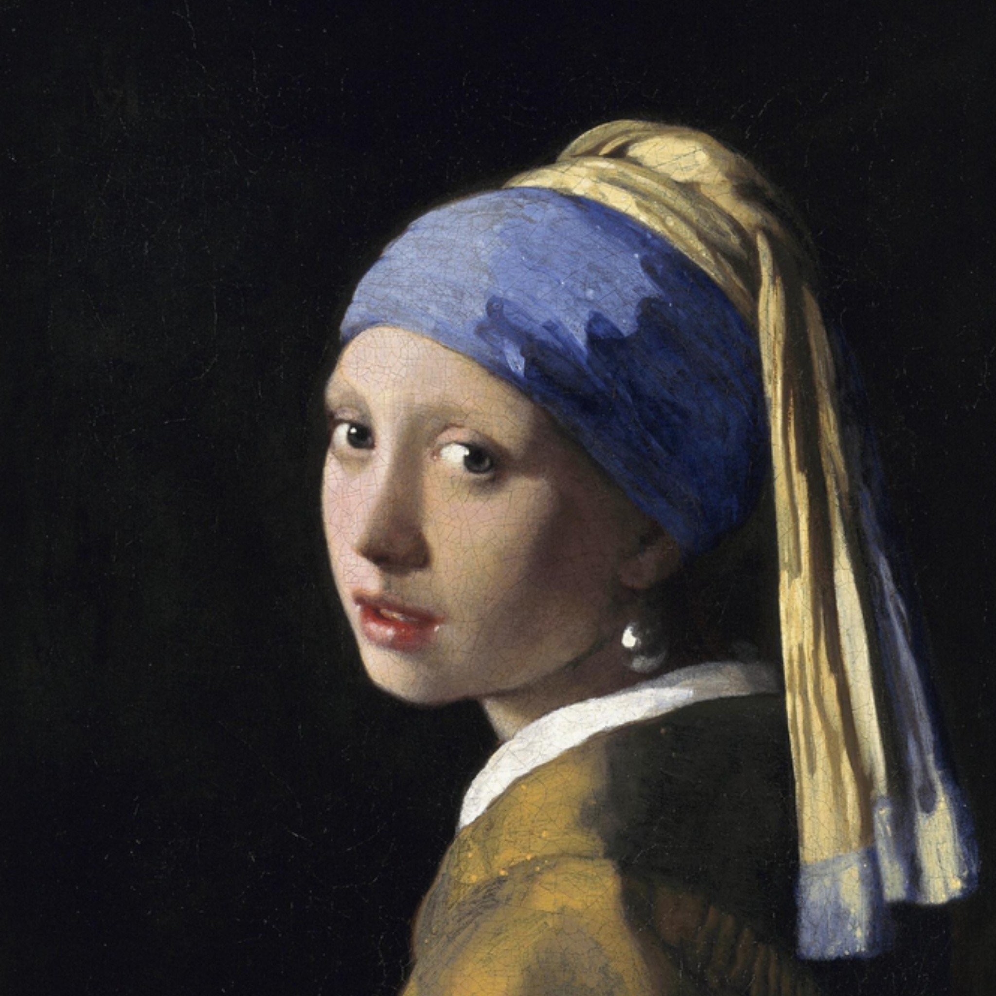 Kunstkaart Meisje met de Parel - Johannes Vermeer