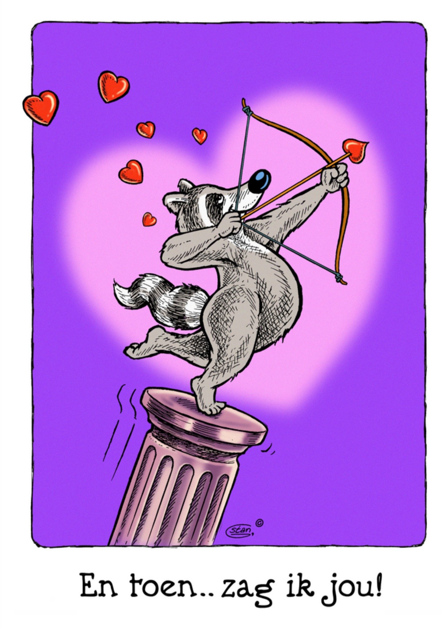 Bengels - Valentijnskaart - Cupid