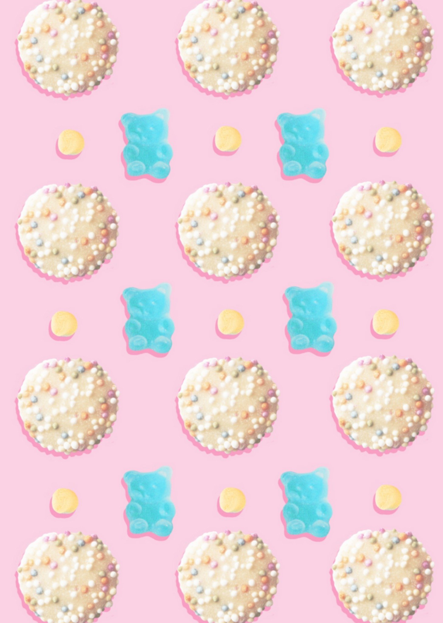 Verjaardagskaart - cupcakes
