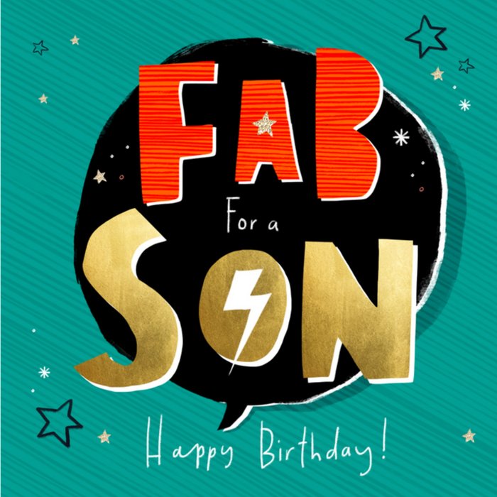 Greetz | Verjaardagskaart | Fab for a son