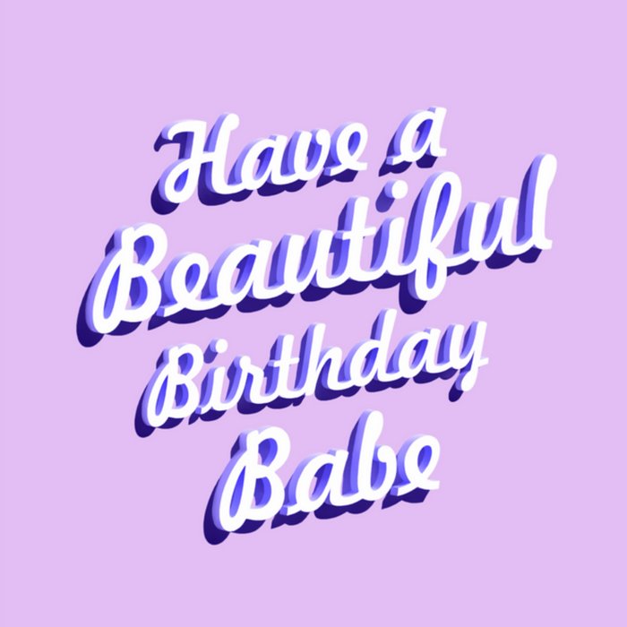 Greetz | Verjaardagskaart | birthdaybabe
