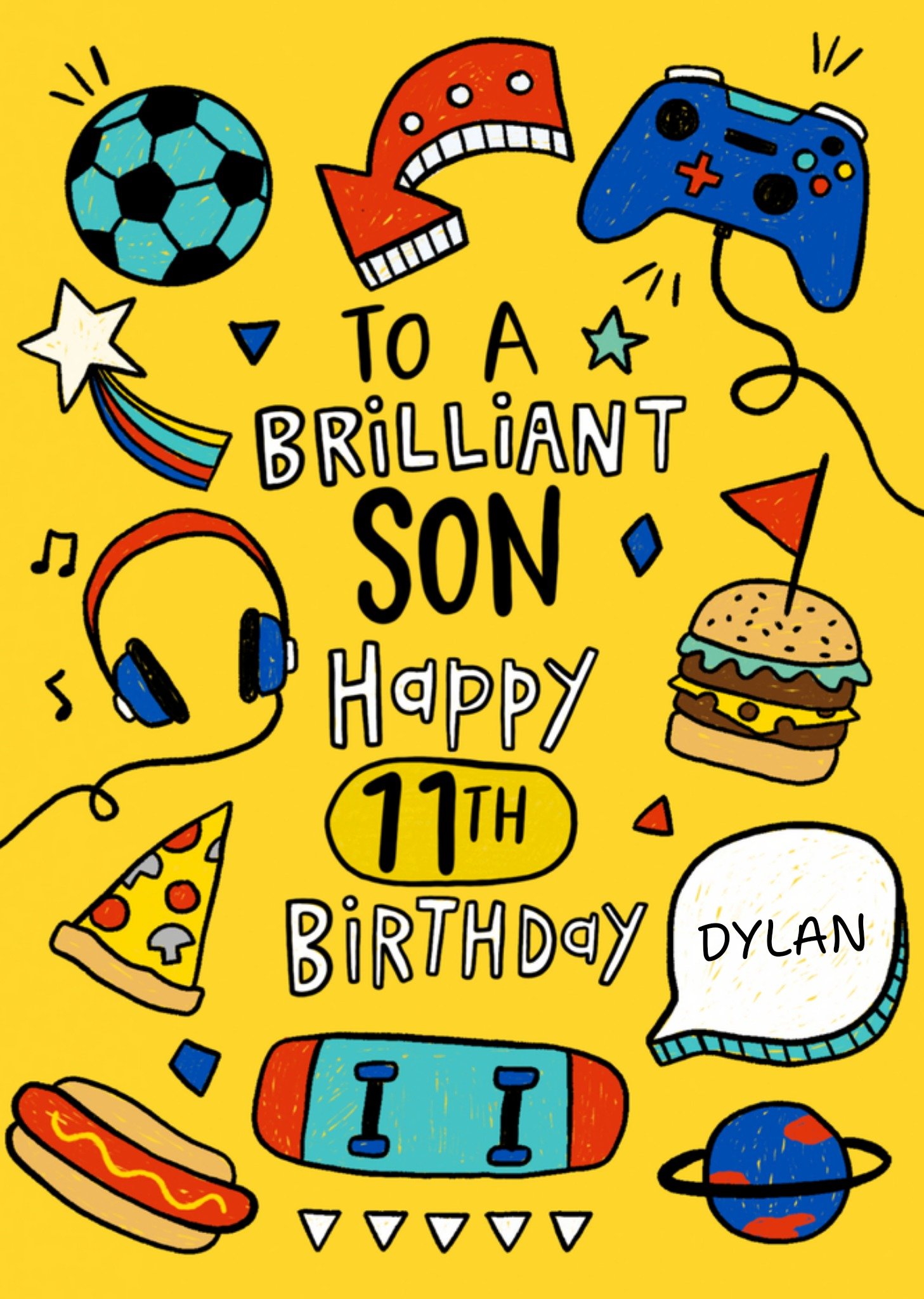 Verjaardagskaart - Brilliant son