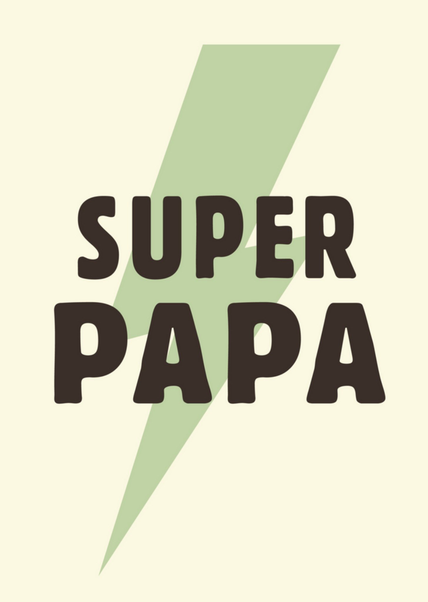 Vaderdagkaart - Super papa