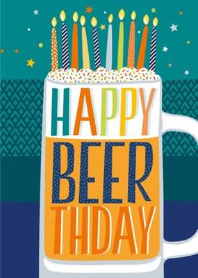 TMS | Verjaardagskaart | Happy Beer-thday