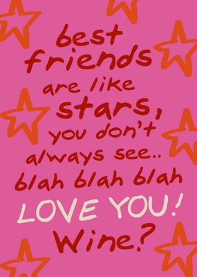 Greetz | Valentijnskaart | Friends are like stars