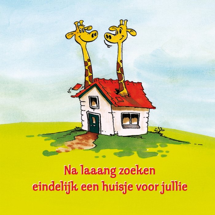 TMS | Nieuwe woning | giraffen | huis